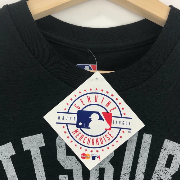 Pittsburg Pirates Baseball MLB Graphic T-Shirt Black Genuine Merchandise Small - Picture 3 of 6